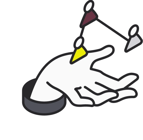 ملصق - يد - دور المأذون الشرعي في حماية الحقوق